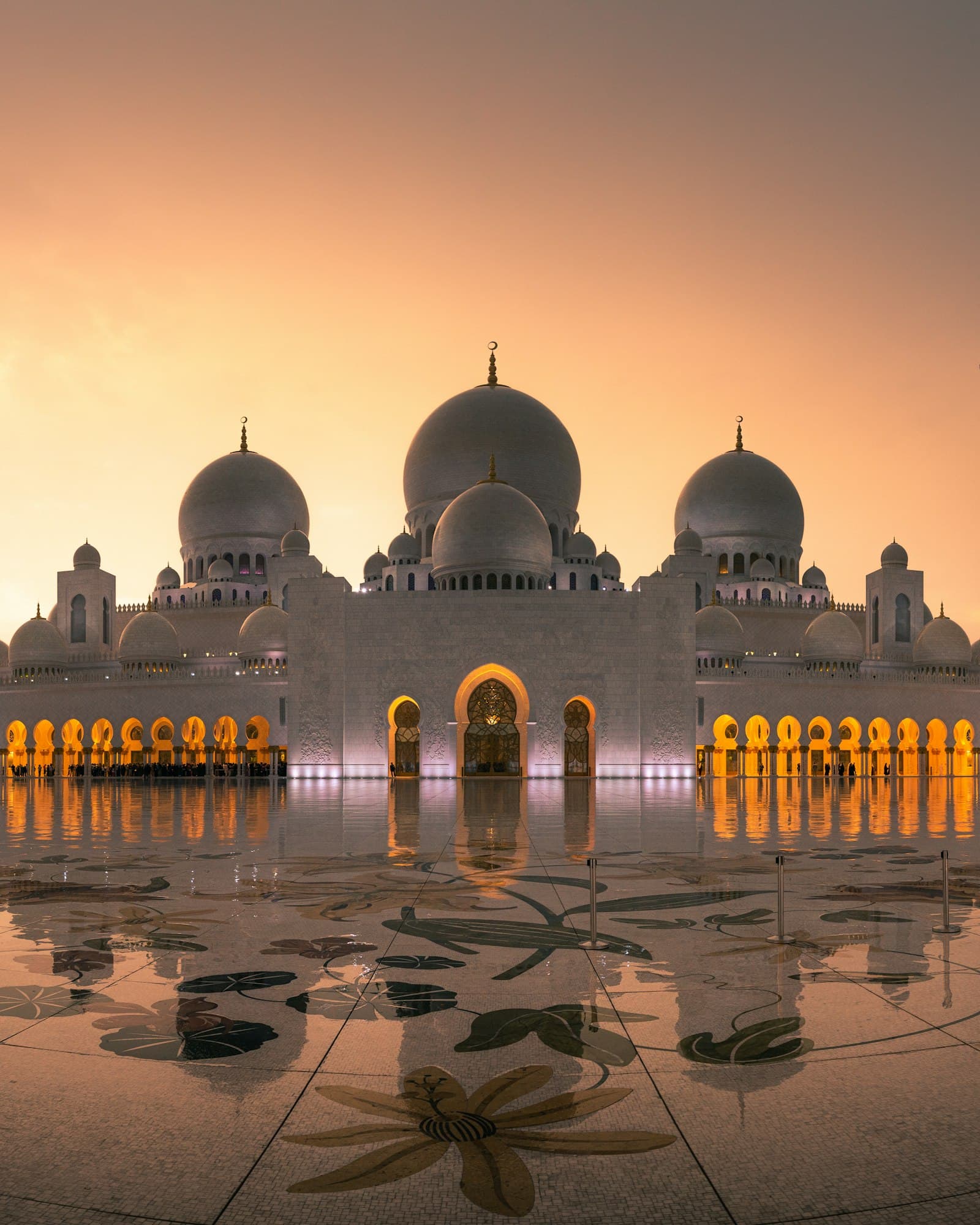Mosque courtyard